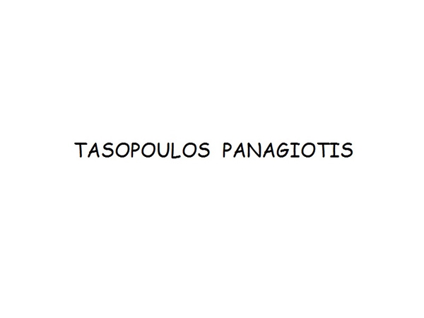 TASOPOULOS PANAGIOTIS